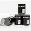 Eco-Friendly Black Cardboard Paper Tube Boxes Tin Plug Carton Tubes
