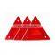 2Pcs Rear Light Car Reflector Truck Trailer Fire Triangle Reflector Car Safty Warning Board