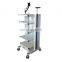 New Design OEM Hospital Furniture Multi-function Medical Cart 5 layers Laparoscopic Endoscopy Trolley for Hospital use