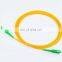 2021 YaTai yellow sc 1 core ftth fiber optical drop cable patch cord