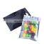 Custom Printed wholesale heat seal 4 x 6 inch mylar bag matte black foil mylar smell proof bags