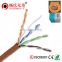 Outdoor UTP cat5e solid 24AWG 4Pairs network cable PE jacket