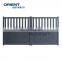 China Supplier double gate aluminium gate price France aluminium portail