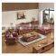 Home classic villa elegant luxury velvet sofa set furniture