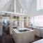 Modern style real wood black countertops design kitchen cabinets usa