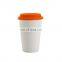 Eco-friendly Promotional Travel Ceramic with Silicon Lid