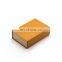 Flat packed rigid magnet gift packaging with big magnetic custom cardboard foldable paper box
