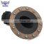 12cm Aluminum Billet Fuel Cell Cap 45 Degree Filler Neck , 12 Bolt Flange fuel filter neck