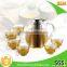 Borosilicate Glass French Press Tea Coffee Plunger Set