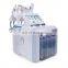 Multi-functional 6 in 1 deep cleansing aqua peeling oxygen jet ultrasound skin rejuvenation machine