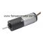 PG16-BL1625 16 mm small metal planetary gearhead dc electric motor