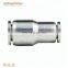 PG metal pneumatic joint stainless steel pipe connector fitting push fit 3/8 to 1/2