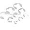 OEM stainless steel stamping parts circlips retaining rings washer retaining ring hardware parts sheet metal parts