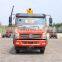 6300KG truck mounted crane with cargo body