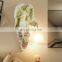 Hot Sales House Customized Size Decoration Mother Earth Goddess Statue Western Spiral Goddess Statue led lantern lamp