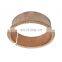 Copper Alloy CuSn8P With Oil Socket to Preserve Oil Grease Machinery Wrapped Bronze Bushing