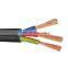 PVC sheathed copper conductor 6mm flexible wire orange 3 core flexible flex mains wire cable