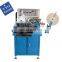 US3100 Automatic hot cold blade knife garment woven fabric label cutting and folding machine, textile ribbon cut fold machinery