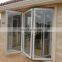 glazing frameless stacking sliding glass bi folding bi-folding doors