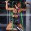 Custom Long Latex Workout Fitness Rubber Loop Band Pull Up Assist Band Set of 5 Power Exercise Stretch Resistance Bands