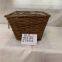 Household Use Large Size Willow Basket Wooden Craft Gift Basket