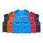Customized logo for multi pocket safety vest, customizable high gloss reflective vest