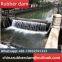 Long service life of river rubber dam, slope type air shield dam factory customized according to demand