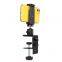 Universal 1/4 Screw Adapter Phone Clip Mobile Smartphone Clamp Live Broadcast Bracket for Tripod Monopod Selfie Stick Vlog