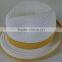 Fashion Fedora Hat With Ribbon