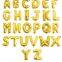 16 Inch Letters Balloons Baby Girl Boy Birthday Aluminum Foil Balloon Letters A-Z Set Festival Event Party Decoration Balloons