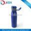 blue stainless steel sport shaker bottle