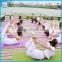 anti-slip moisture NBR fitness yoga mat with carry strap for gymnastic fitness