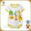 New design wholesale OEM service free samples softextile baby romper animal baby clothing
