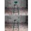 Household Creative Antique Colorful Outdoor Backrest Iron sheet relax modern high chair