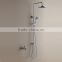 Exquisite shower faucet wall mounted 8 colors to choose