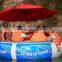 Plastic round bbq boat original factory