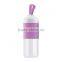 Personalized Christmas borosilicate glass drinking water bottle