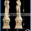 Antique marble stand for statue