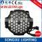 54*3w high quality rgbw led par can lights for disco event