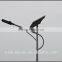 Galvanized street solar lamp steel post