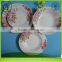 porcelain hotel ware round shape plate