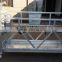 zlp630 aluminum / hot galvanized suspended working platform / contruction gondola / lifting cradle winch