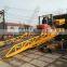 Special customized container used hydraulic loading ramp yard ramps