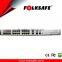 24 port 420W IEEE 802.3 af/at standard managed PoE switch