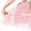 2016 Girls Summer Dress Child Dress Sleeveless with Silver Sequin Ruffle Lace Dress