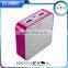 NEW A++ 18650 exide battery 6600mah power bank with LCD screen