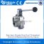 High Quality Stainless Steel Machine Parts Butterfly Valve , Tank Sight Glass Lamp , Fixed Cleaning Ball