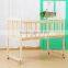 Wooden Baby Convertible Crib With Wheels Cute Baby Cribs