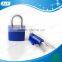 Mini brass diary lock the colours like the rainbow with ABS covered