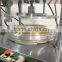 Semi Auto Cylinder Edge Curling Machine for transparent plastic